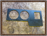 Bespoke TVR SEAC veneer dashboard manufacture by London Carriage Craft