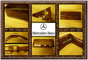 Mercedes Pagoda veneer refurbishment by London Carriage Craft